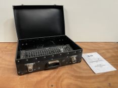 QTX DM-X18 DMX Controller & Carry Case as Lotted. Lot Location - Vale of Glamorgan. Collection