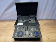 Citronic CDMX-1 Combined Dual CD / MP3 / Player Mixer & Carry Case. Lot Location - Vale of