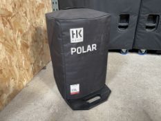 HK Audio Polar 10 PA System & Case, Please Note: Speaker Column Not Present. Lot Location - Vale