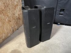 2no. QSC I-282H Speakers as Lotted. Lot Location - Vale of Glamorgan. Collection Strictly By