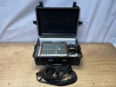 Allen & Heath ZED 10FX Mixer with Carry Case. Lot Location - Vale of Glamorgan. Collection