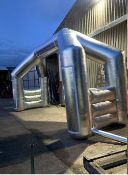 Inflatable Archway with Electric Blower, 240V. PLEASE NOTE: Collections by Appointment Only from The