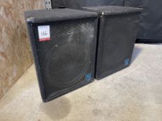 2no. Ac Euro Speakers as Lotted. Lot Location - Vale of Glamorgan. Collection Strictly By