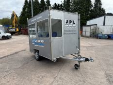 8ft Single Axle Commentary Trailer. PLEASE NOTE: Collections by Appointment Only from The Auction