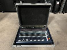 Soundcraft MFXi Mixer with Carry Case. Lot Location - Vale of Glamorgan. Collection Strictly By