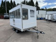 10ft Twin Axle Commentary Trailer. PLEASE NOTE: Collections by Appointment Only from The Auction
