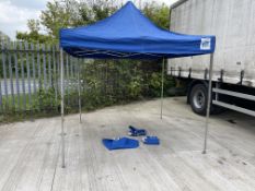 E-Z Up Instant Shelter Pop Up Shelter with 3no. Sides as Lotted. PLEASE NOTE: Collections by