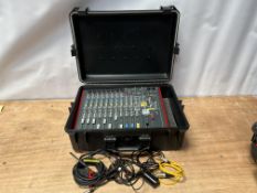 Allen & Heath ZED Sixty 14FX Mixer & Carry Case. Lot Location - Vale of Glamorgan. Collection