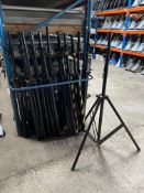 15no. Studio Spares Speaker Stands. Lot Location - Vale of Glamorgan. Collection Strictly By