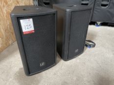 2no. LD System LDEB 82A Speakers. Lot Location - Vale of Glamorgan. Collection Strictly By