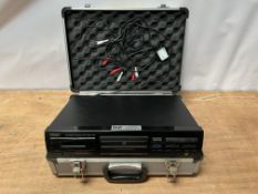 TEAC CD-P1250 CD Player & Carry Case. Lot Location - Vale of Glamorgan. Collection Strictly By