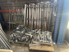 Approx 45no. Steel Speaker Stand Stakes, T Bars and Components. Lot Location - Vale of Glamorgan.