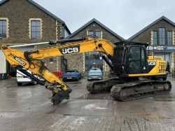 Unreserved Online Auction - 2017 JCB JS160 Excavator, 2012 JCB JS260 Excavator & 2020 JCB CT260 Tandem Roller