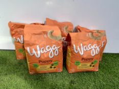 5no. Wagg Chicken & Gravy Puppy Dog Food 2kg. PLEASE NOTE: Collections by Appointment Only from