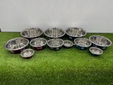 11no. Classic Posh Paws Dog Bowls Sizes & Styles Vary. PLEASE NOTE: Collections by Appointment