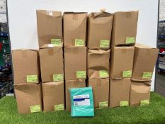 Boxed & Unused 16no. 6 Packs of 25 Jangro Biowipe Green Cloths. PLEASE NOTE: Collections by