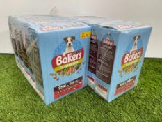 10no. Bakers Beef & Vegetables Small Dog Food 1kg. PLEASE NOTE: Collections by Appointment Only from