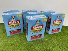 7no. Bakers Beef & Vegetables Small Dog Food 1kg. PLEASE NOTE: Collections by Appointment Only