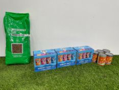 3no. 10 Pack Meowing Head 100g Variety Pack Cat Food, Breederpack Crunchy Cat Food 2.5kg & 5no.