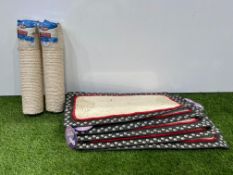 2no. Tirxie Scratching Cat Post & 5no. Classic Sisal Cat Scratcher Mats. PLEASE NOTE: Collections by