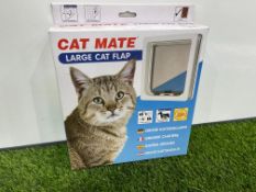 Cat Mate Large Cat Flap. PLEASE NOTE: Collections by Appointment Only from The Auction Centre, 24