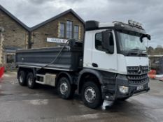 2016 Mercedes-Benz Arocs 8-Wheel Tipper, Engine Size: 10677cc, Date of First Registration: 29/03/16,