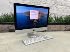 Apple iMac, 21.5" Display, Processor: Core i5 macOS Catalina, Ram Size: 8GB, 1TB HDD, Wired