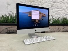 Apple iMac, 21.5" Display, Processor: Core i5 macOS Catalina, Ram Size: 8GB, 1TB HDD, Wired