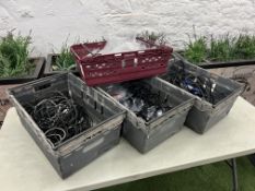 Quantity of Unused & Used Cables Comprising; Ethernet Cables, VGA,HDMI & Kettle Leads