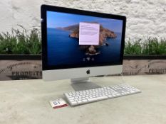 Apple iMac, 21.5" Display, Processor: Core i5 macOS Catalina, Ram Size: 8GB, 1TB HDD, Wired