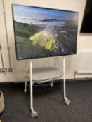 Microsoft Surface Hub 2's 50" Interactive Board 230v Including Steelcase Mobile Stand