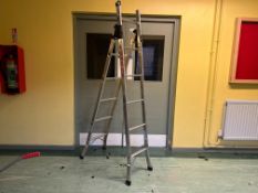 Youngman 3-Way Combination Ladder. Please Note: Auction Location - Bay Studios, Fabian Way,