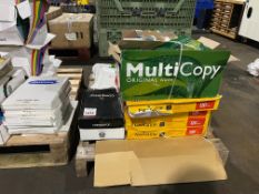 Large Quantity of Various Plain Paper as Lotted. Please Note: Auction Location - Bay Studios, Fabian