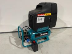 Unused Makita AC 640 Air Compressor, Please Note: Damage To On/Off Switch Box, Please See
