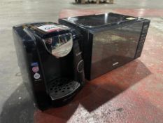 Bosch Tassimo Coffee Machine & Breville 20L 800W Microwave 240v. Please Note: Auction Location - Bay