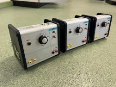 3no. Philip Harris 12V Power Supply Units a.c & d.c. Please Note: Auction Location - Bay Studios,