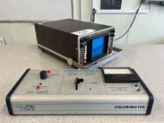 2no. Philip Harris Laboratory Sundries Comprising; Colormeter & Oscilloscope. Please Note: Auction