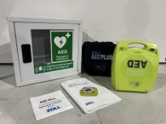 ZOLL AED Fully Automated Defibrillator RRP: £1,484.00 Inc VAT Complete With Alarmed Wall Mounted