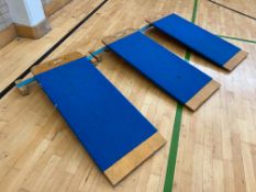 3no. Continental Sports Timber Spring Boards, 1220 x 480mm. Please Note: Auction Location - Bay