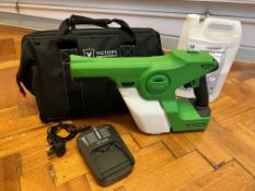 Victory Electrostatic VP200ES Professional Cordless Handheld Sprayer & Carry Case. Please Note: