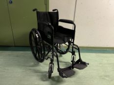 Drive Medical Limited HX5 9JP Foldable Wheel Chair. Please Note: Auction Location - Bay Studios,