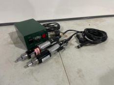 Etom-Ps1 Power Supply & 2no. Electric Screw Drivers. Please Note: Auction Location - Bay Studios,