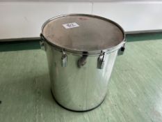 Percussion Twinclear Plus Clear Drum. Please Note: Auction Location - Bay Studios, Fabian Way,
