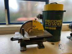 Record Power DS300 Cast Iron Table Top Sander, Disc Size 305mm, 230v, Complete With Record Power