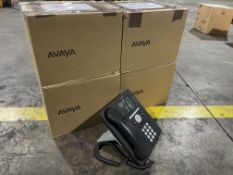4no. Boxes of 4no. Unused Avaya Office Phones. Please Note: Auction Location - Bay Studios, Fabian