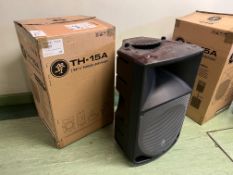 Thump TH-15A 2-Way 15" Active Sound Reinforcement Loudspeaker Complete With Box RRP £349.00