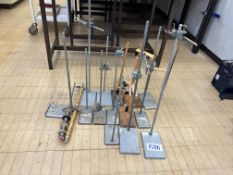 Quantity of Science Laboratory Stands & Clamps. Please Note: Auction Location - Bay Studios,