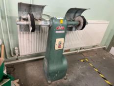 AJF Double Ended Freestanding Polisher, Please Note: Auction Location - Bay Studios, Fabian Way,