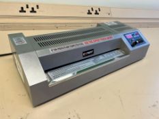 Expert 320R Heavy Duty A3 Laminator, 240v. Please Note: Auction Location - Bay Studios, Fabian