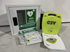 ZOLL AED Fully Automated Defibrillator RRP: £1,484.00 Inc VAT Complete With Alarmed Wall Mounted